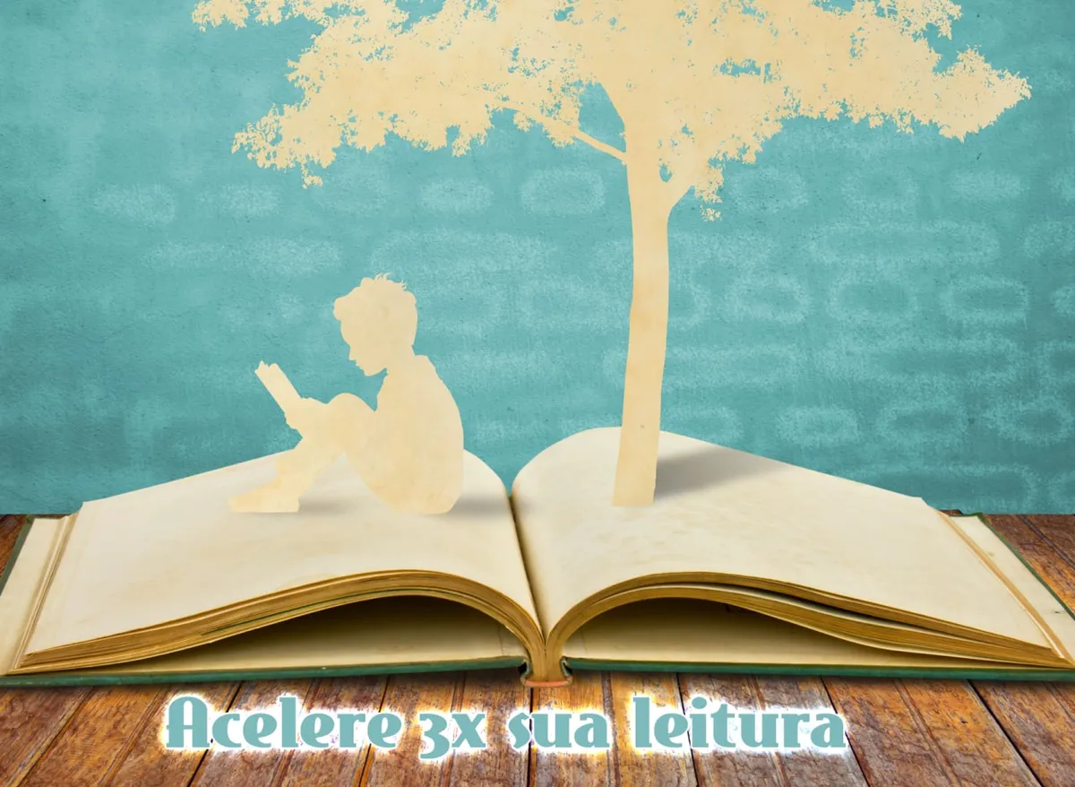 Capa: Baixar: Acelere Leitura 3x + Produtividade no Aprendizado