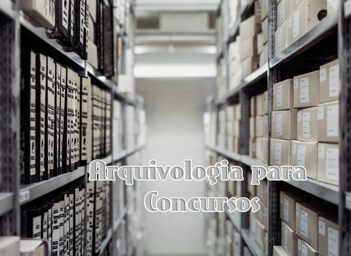 Capa: Arquivologia para Concursos: Baixar Curso A Casa do Concurseiro