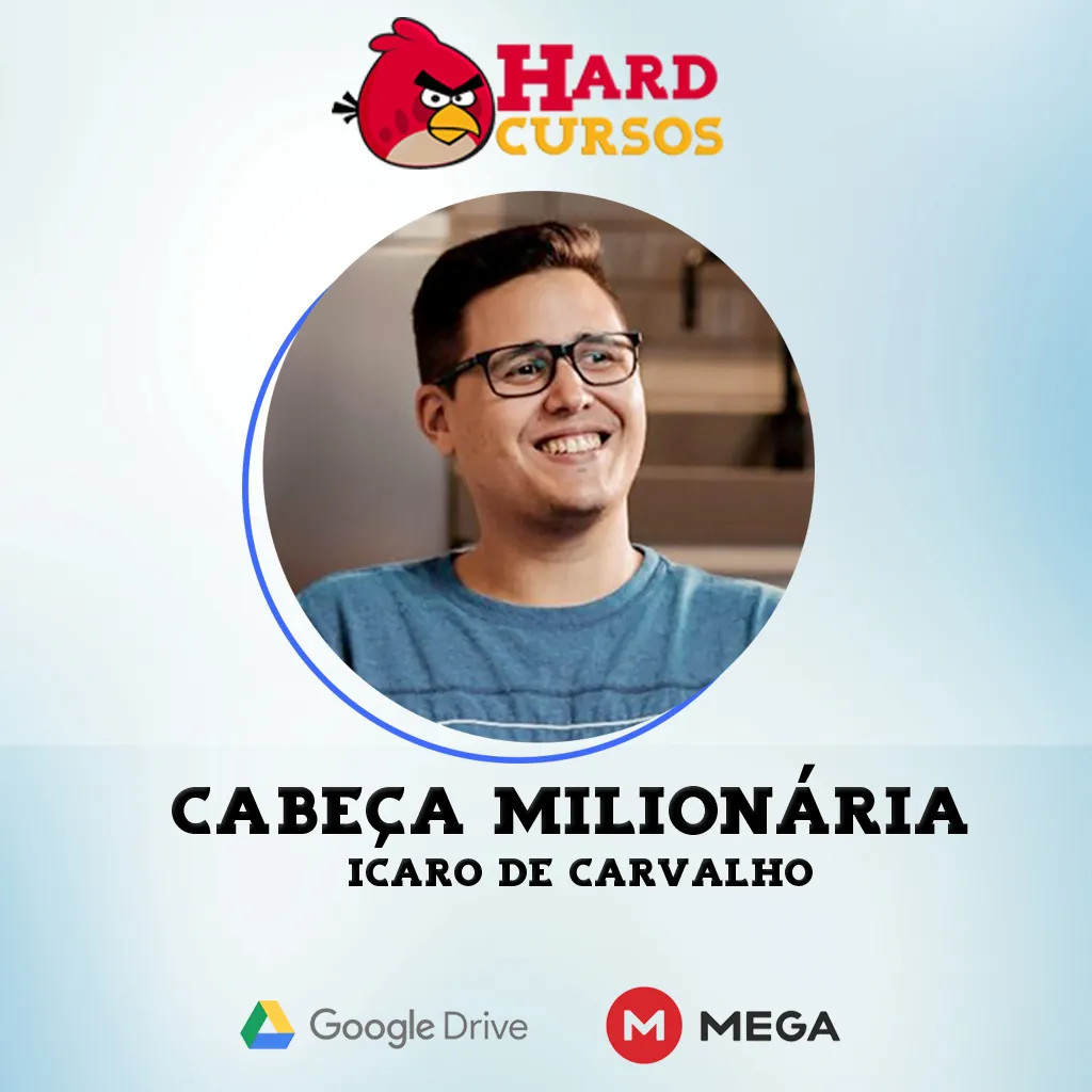 Capa: Cabeça Milionária Ícaro de Carvalho: Baixe o Curso Definitivo