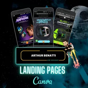 Capa: Download Landing Canva: Domine Páginas Profissionais de Graça