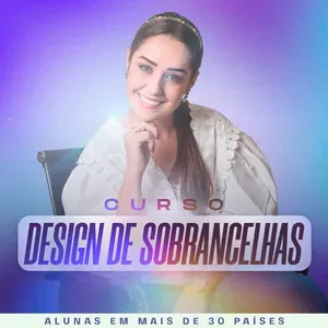 Capa: Design de Sobrancelhas: Baixe Curso Completo de Raquel Barros