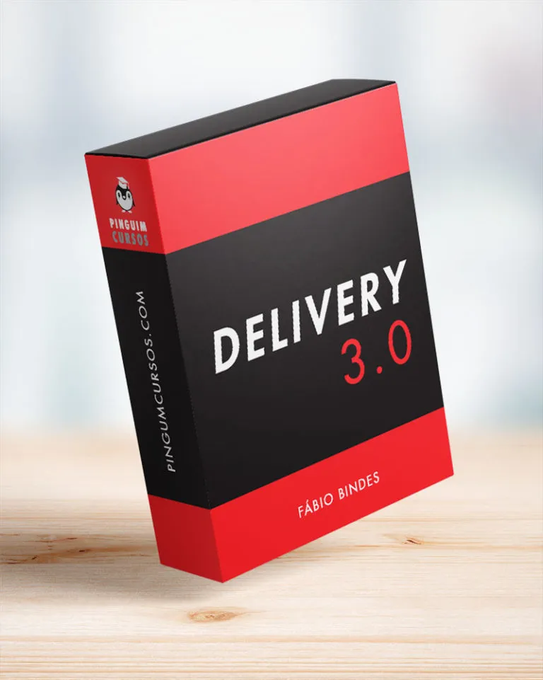 Capa: Delivery 3.0 Fabio Bindes: Baixe o Curso Completo e Turbine Suas Vendas!