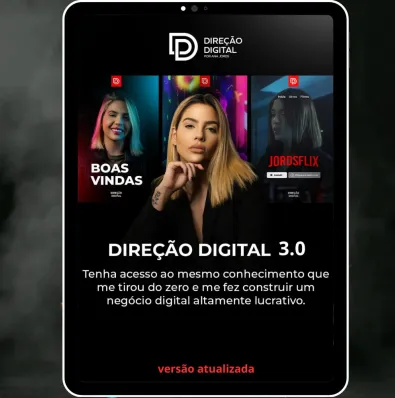 Capa: Direção Digital 3.0 Ana Jords: Baixar Curso Completo | Download Rápido