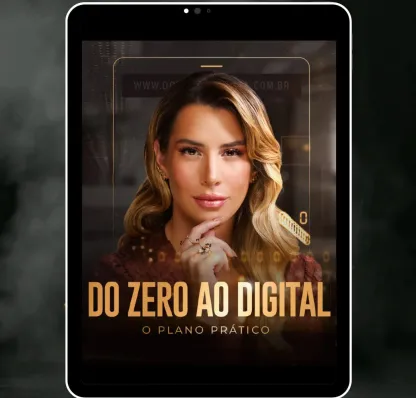 Capa: DO ZERO AO DIGITAL Betina Rudolph: Baixar Curso Completo