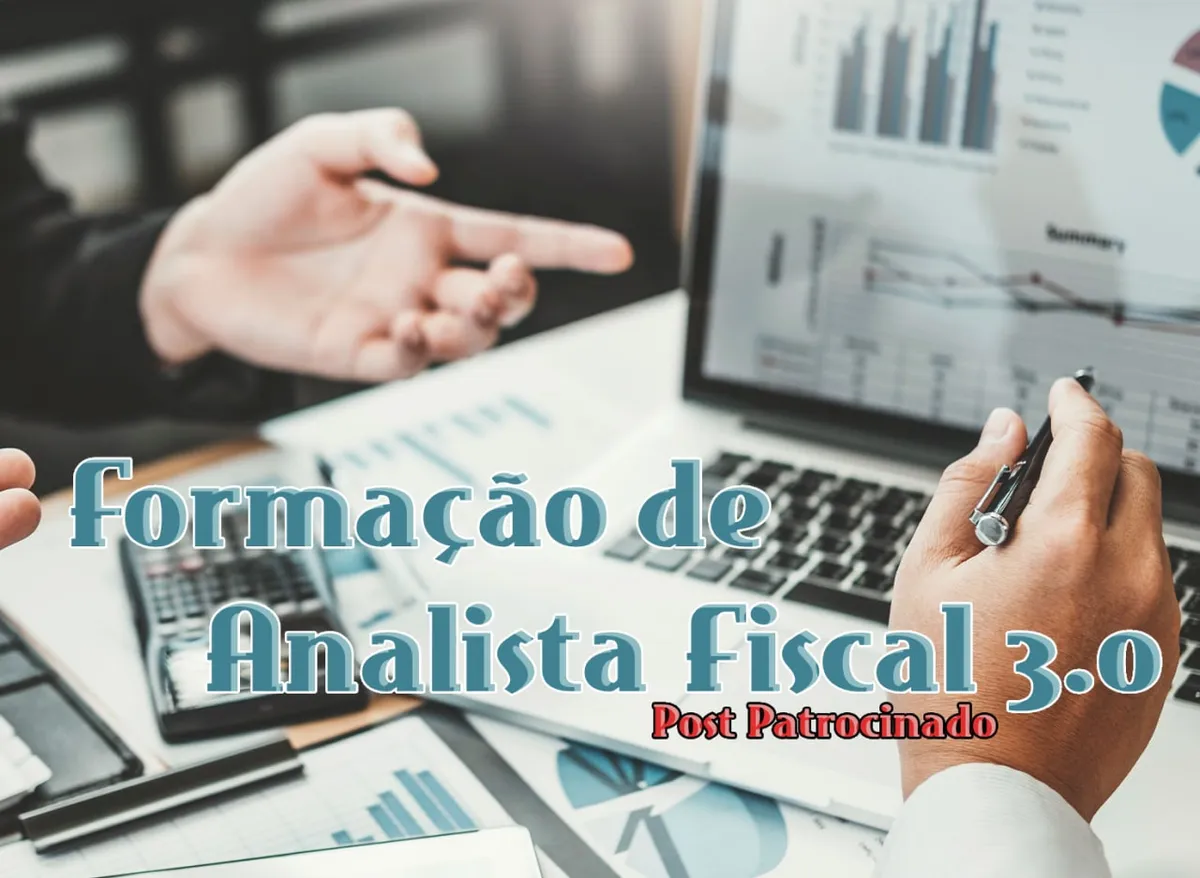 Capa: Formação Analista Fiscal 3.0 Fellipe Guerra: Baixar Curso Completo