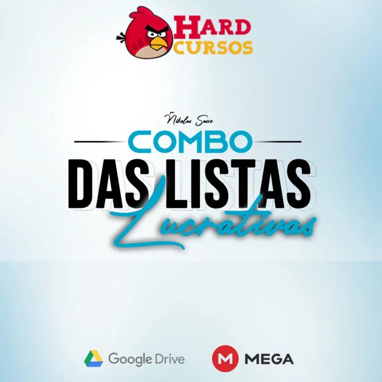 Capa: Listas Lucrativas Nikolas Sasso: Baixe Agora!