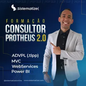 Capa: Baixar Consultor Protheus 2.0 Junior Placido: Curso Completo