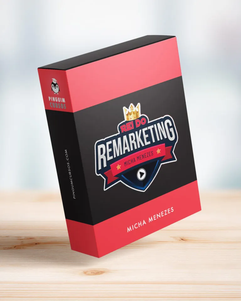 Capa: Rei do Remarketing: Baixar Curso de Micha Menezes Completo