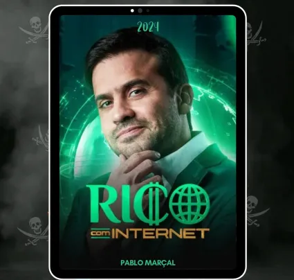 Capa: Rico com Internet Pablo Marçal: Download do Curso Completo e Drive