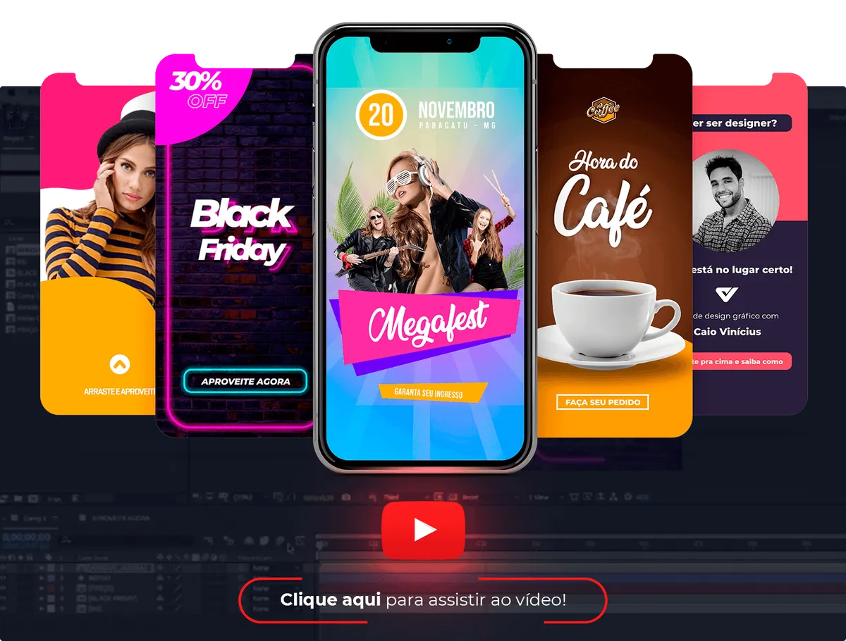 Capa: Baixar Stories Animados Caio Vinicius: Domine Social Media e Fature Mais