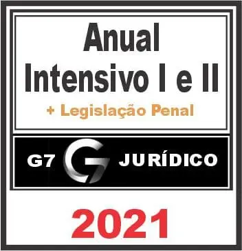 Capa: G7 Jurídico Intensivo 2021: Baixe Agora o Conteúdo Completo