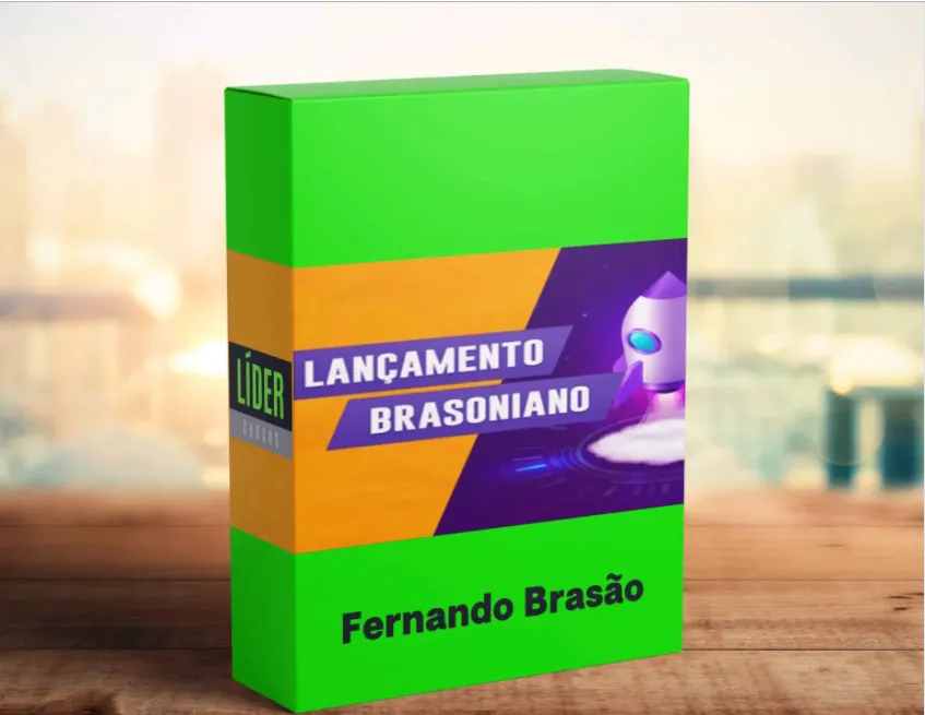 Capa: Lançamento Brasoniano Fernando Brasão: Baixar Curso Completo Agora