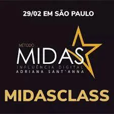 Capa: Midas Método Influência Digital Adriana Sant’Anna: Baixar Curso Completo