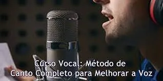 Capa: Curso Vocal André Fantom: Baixar Método Canto Completo 2018