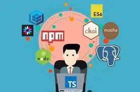 Capa: Baixar Curso Completo: TypeScript, Node, ES6, Postgres