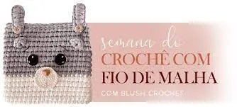 Capa: Curso Fio de Malha Blush Crochet: Download Completo do Método