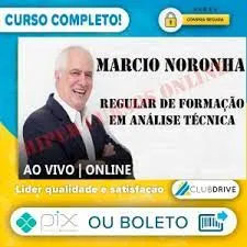 Capa: Curso Marcio Noronha Análise Técnica: Download Completo HOJE!