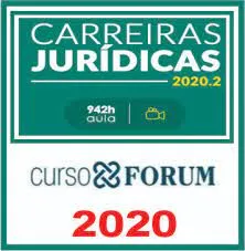 Capa: Baixar Carreiras Jurídicas Forum 2020: Curso Completo PDF