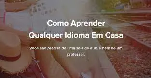 Capa: Baixar Curso Qualquer Idioma Sozinho em Casa: Escola DGB
