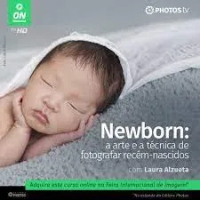 Capa: Curso Fotografia Newborn: Baixe Agora e Domine a Arte!