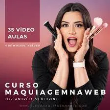Capa: Baixar Curso Maquiadora de Impacto 1.0 Andreia Venturini