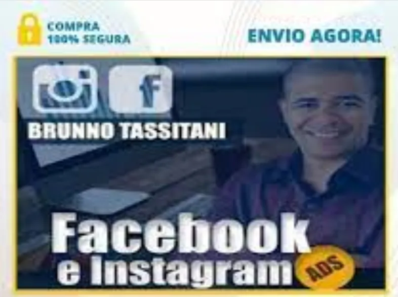 Capa: Baixar Curso Facebook e Instagram Ads Bruno Tassitani: Download Completo