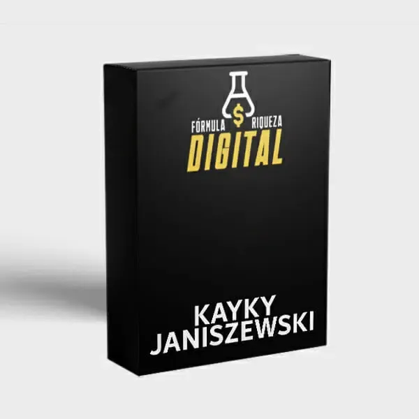 Capa: Fórmula Riqueza Digital: Baixar Curso Kayky Janiszewski | Completo