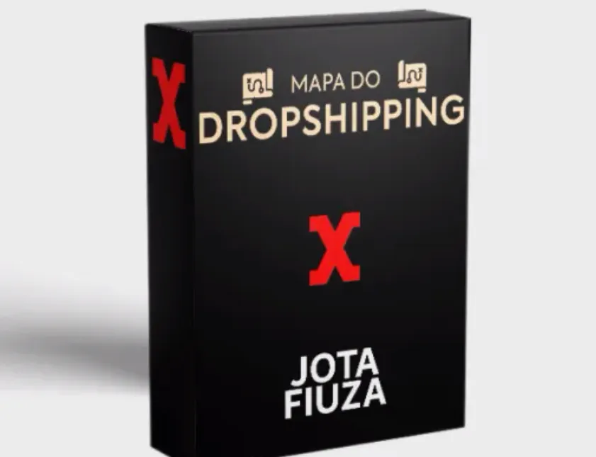 Capa: Baixar Mapa do Dropshipping Jota Fiuza: Guia Definitivo