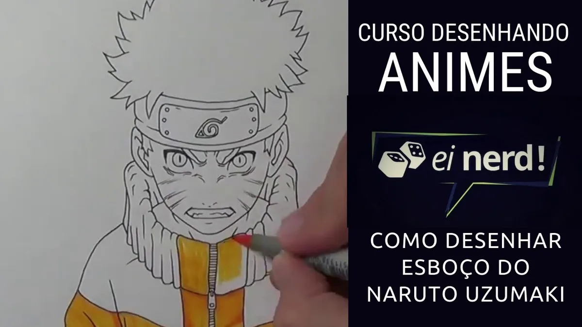 Capa: Novo Desenhando Animes Download: Curso Completo para Baixar Agora