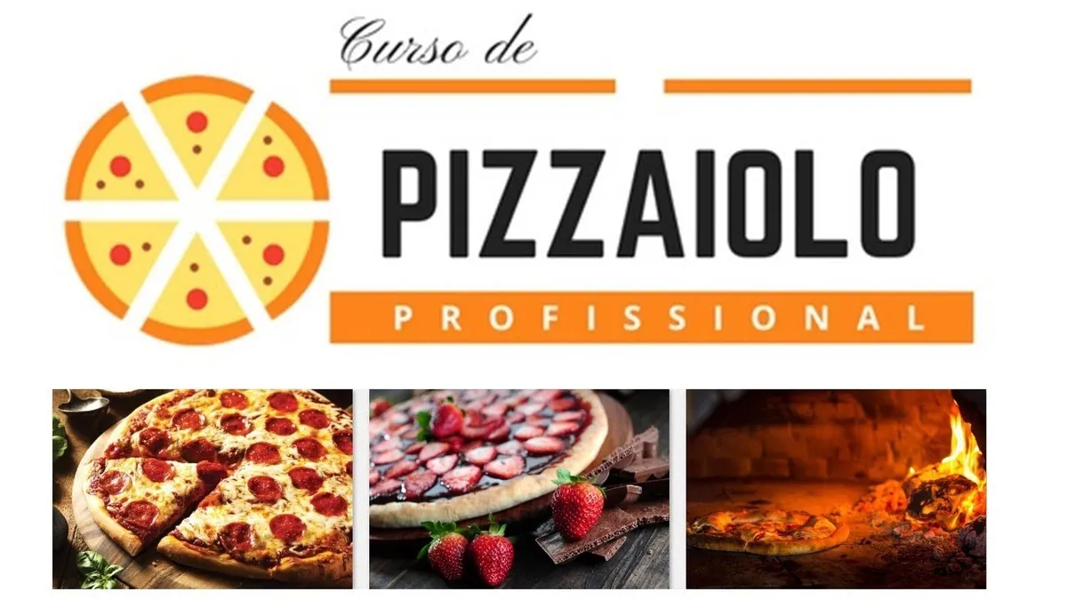 Capa: Curso Pizzaiolo: Baixe Agora e Domine a Arte da Pizza!