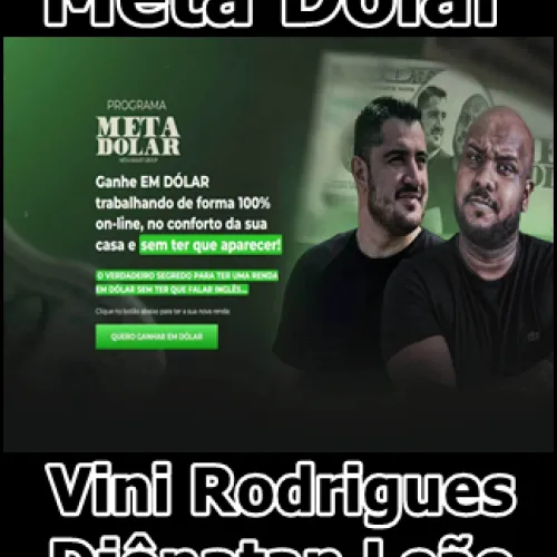 Capa: Meta Dólar Vini Rodrigues: Baixar Curso Completo Agora!