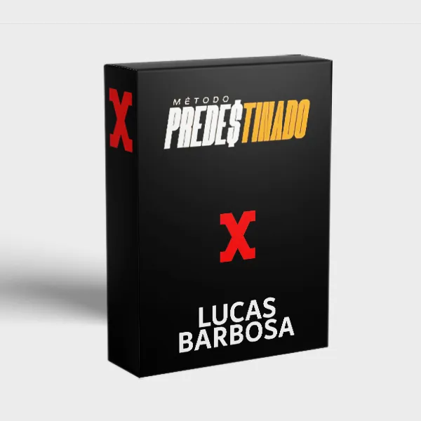 Capa: Método Predestinado: Baixar Curso Lucas Barbosa R$18 Milhões