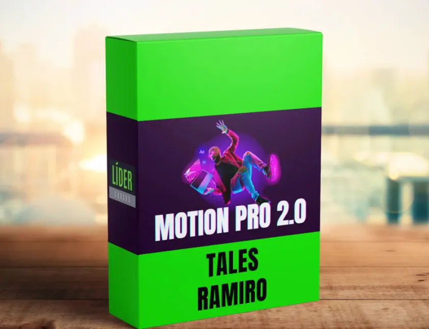 Capa: Motion Art Pro 2.0 Talles Ramiro: Baixar Curso Completo AGORA