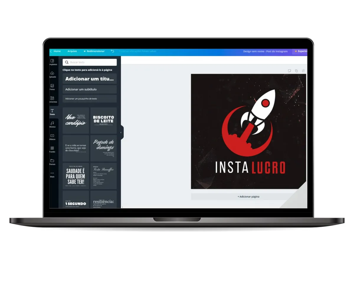 Capa: Insta Lucro: Download Rápido do Curso Completo em 2024