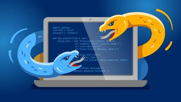Capa: Python: Baixar Curso Completo para Android, iOS e Mais!