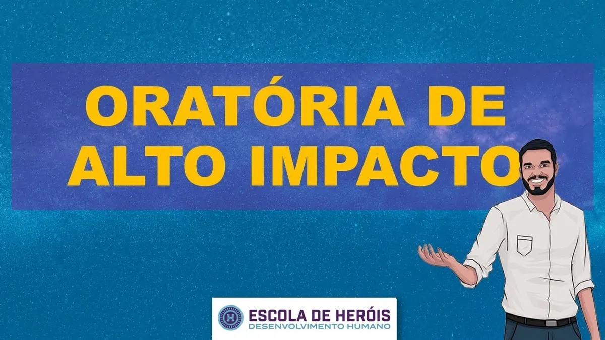 Capa: Oratória de Alto Impacto Diogo Hudson: Download Completo 2024