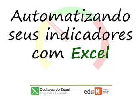 Capa: Baixe Agora: Excel para Indicadores com Daniel Tadeu Delgado