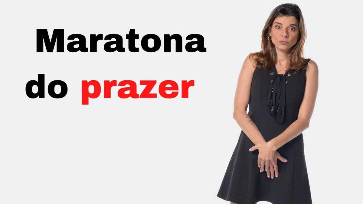 Capa: Maratona do Prazer: Baixar Curso Completo Aline Castelo Branco