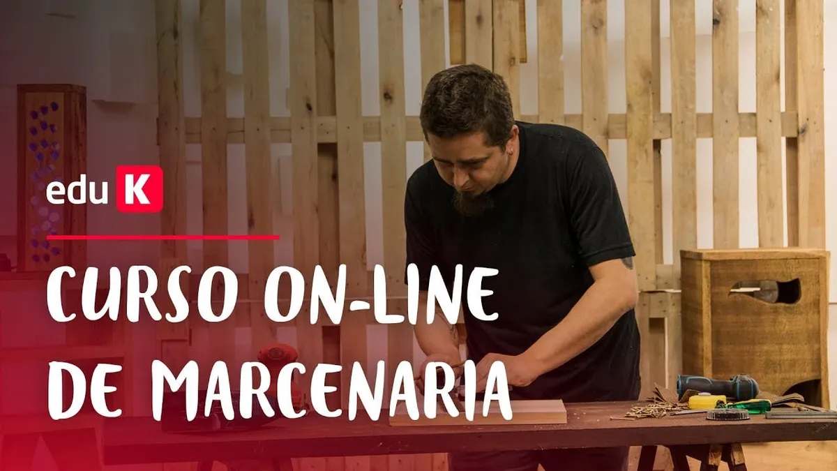 Capa: André Caperutto: Baixe o Curso Completo de Marcenaria