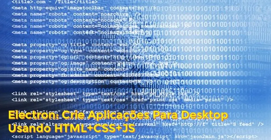 Capa: Electron: Baixar Curso Marcelo Franco | Crie Apps Desktop