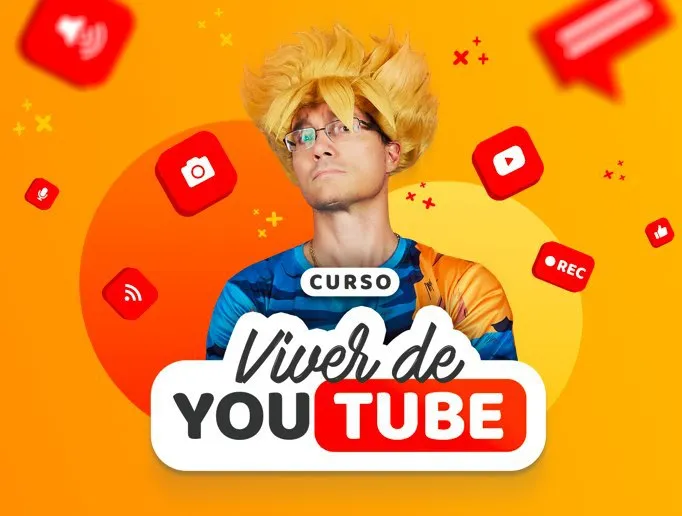 Capa: Viver de YouTube Download: Curso Completo Peter Jordan