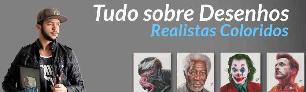 Capa: Baixar Curso Cleison Magalhães Desenho Realista Lápis de Cor