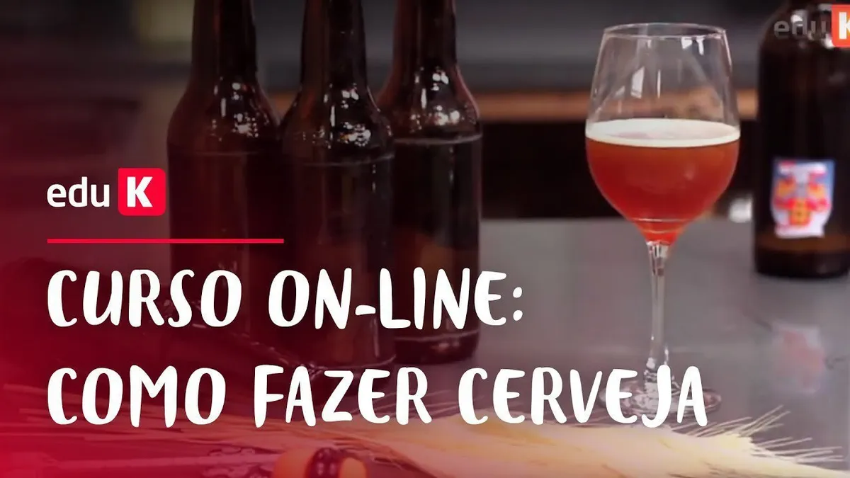 Capa: Baixar Curso Cerveja Artesanal Eduk: Produção Completa!