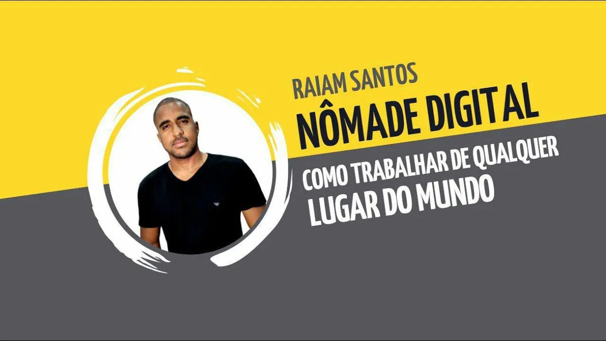 Capa: Nômade Digital Raiam Santos: Baixar Curso Completo Agora