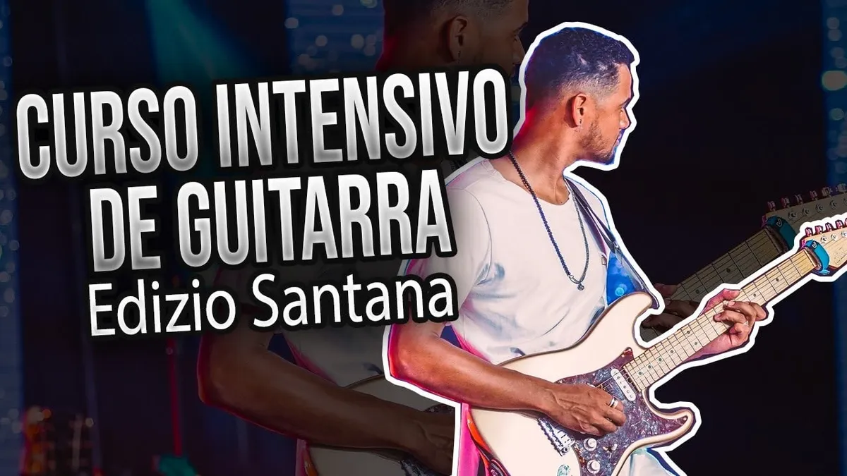 Capa: Curso Intensivo de Guitarra Edizio Santana: Download Completo