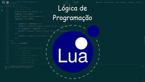 Capa: Baixar Lógica de Programação e Algoritmos com Lua – André Vicente