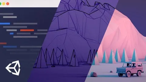 Capa: Unity 5 + C#: Baixe o Curso Completo de Desenvolvimento de Jogos