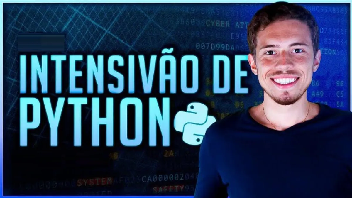 Capa: Python Intensivão Hashtag Treinamentos Download Rápido