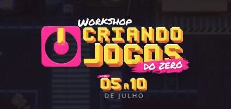 Capa: Workshop Criando Jogos do Zero: Baixar Curso Completo