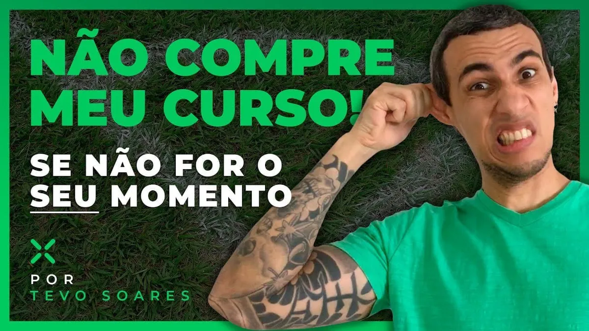 Capa: Baixar Curso Tevo Soares: Trade Esportivo Escanteios Definitivo!